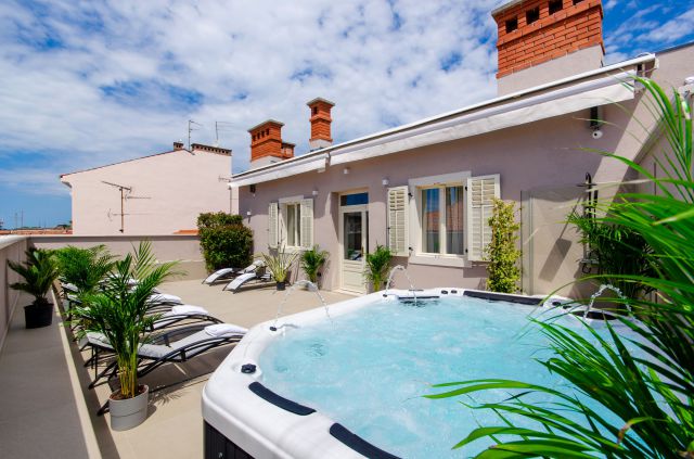 Villa Brandestini rooms in Pula Croatia
